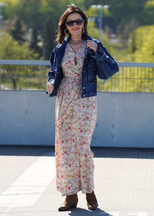 Sukienka Maxi Flower Caprisa