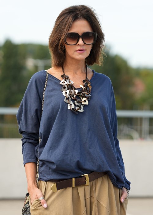 Bluzka Anio Navy