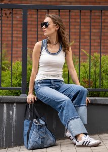 Bokserka BlueJeans Biała