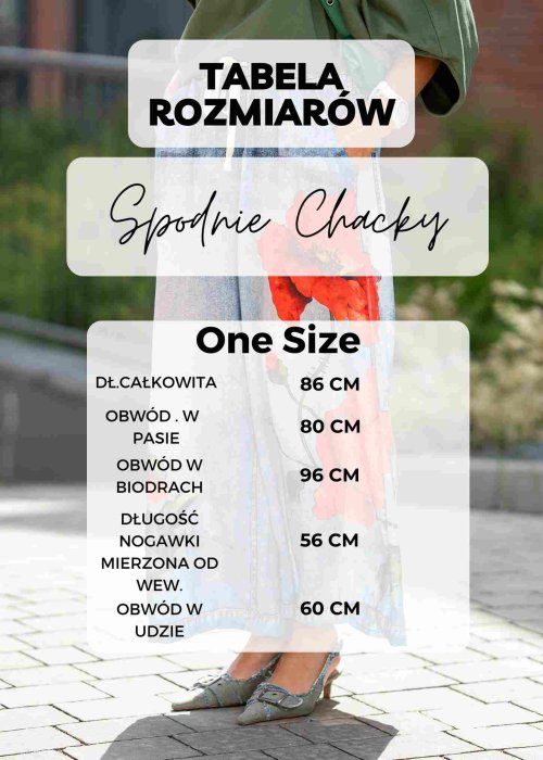 Beżowe spodnie damskie o szerokiej nogawce 7/8 z mankietem, wykonane z lekkiego materiału w stylu casualowym
