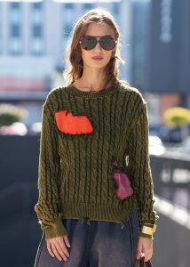 Sweter Zuzle Zielony 