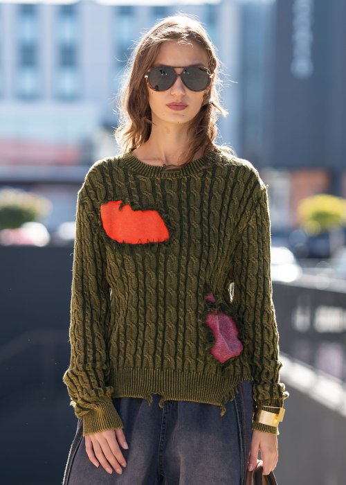 Sweter Zuzle Zielony 