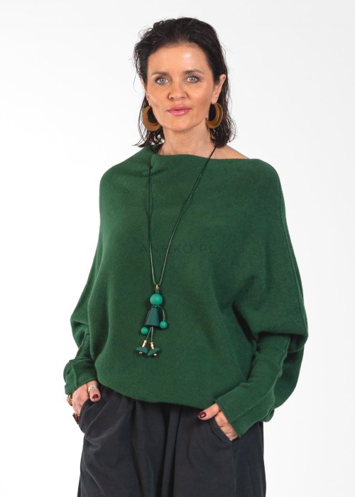 Sweter One Zielony