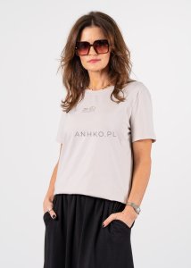 Bluzka Elephant Tee Beżowa 