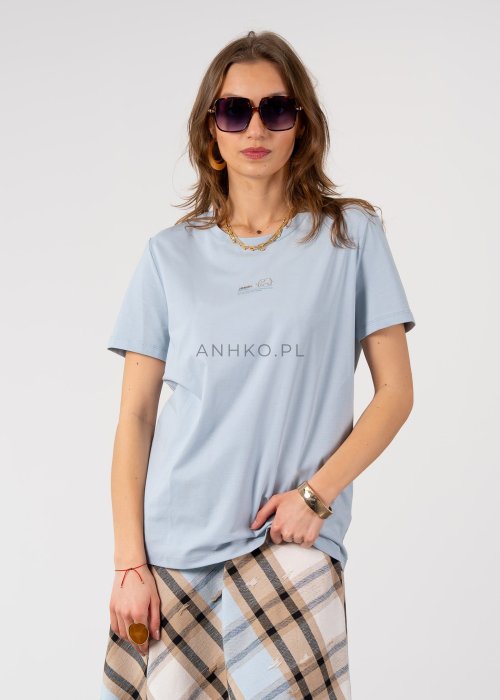 Bluzka Elephant Tee Błękitna 
