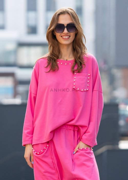 Bluza Pearl Last Różowa 