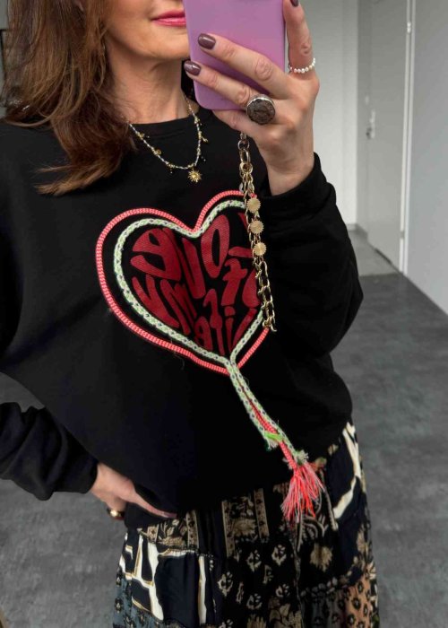 Bluza Love Of My Life Czarna