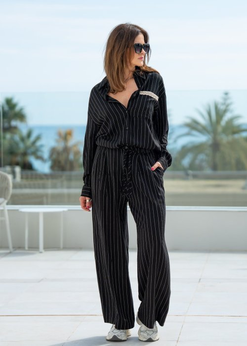 Koszula-z-Dodatkiem-Lnu-Pinstripe-Czarno-Biala (8).jpg