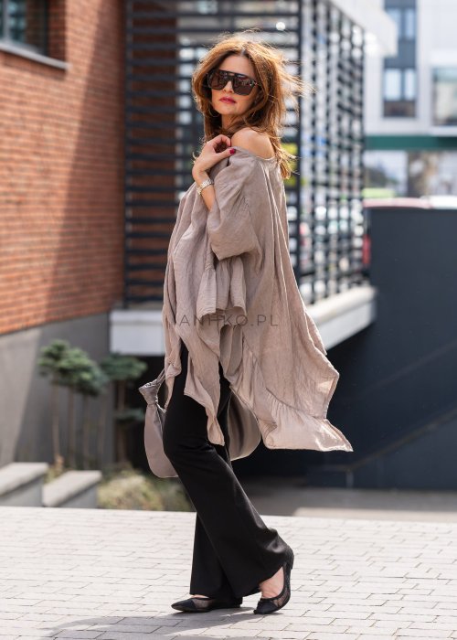 Bluzka-Lniana-Frills-Taupe (4).jpg