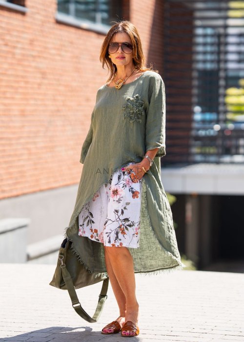 Bluzka-Tunika-Lniana-Frayed-Bloom-Zielona (11).jpg