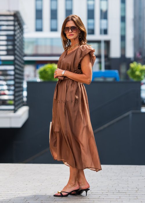 Sukienka-Puff-Sleeve-Brazowa (5).jpg
