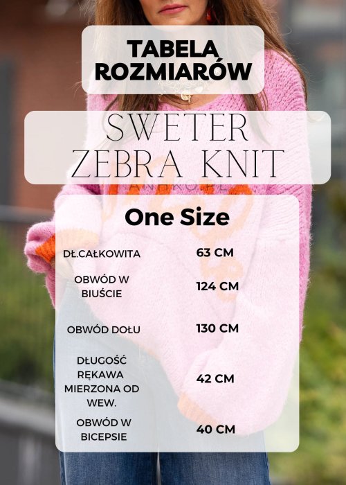 Sweter damski w biało-czarne pasy zebra z dekoltem V i długim rękawem, styl casual