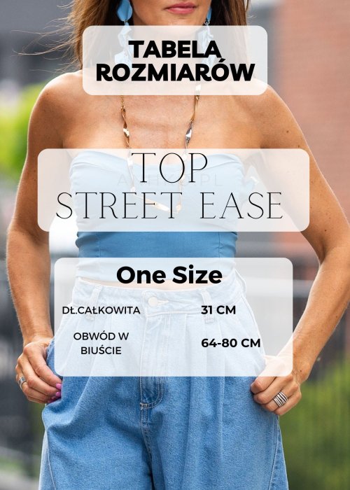 Czarny dopasowany top bez ramiączek, minimalistyczny i uniwersalny element garderoby damskiej