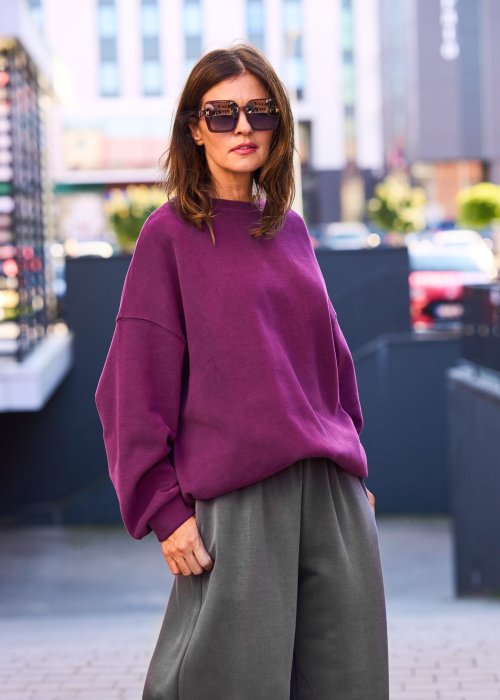 Bluza Meliora Śliwkowa