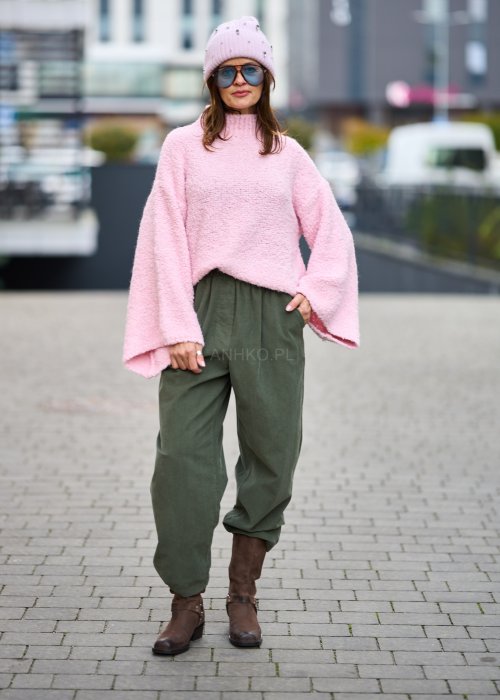 Zielone-spodnie-damskie-z-bawelny-o-prostym-kroju-i-elastycznej-talii,-styl-casual-8.jpg