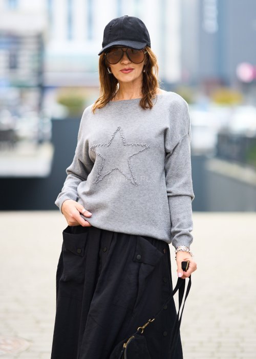 Sweter Bestar Szary