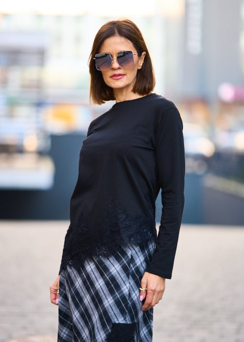 Bluzka Ysmira Czarna 