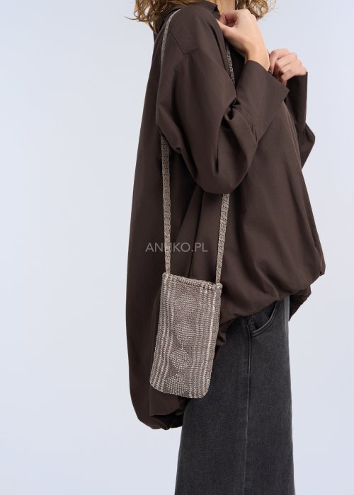Saszetka Flesz Bag Srebrna