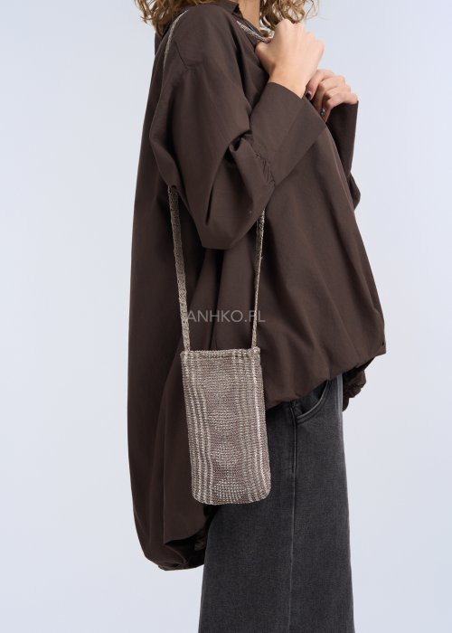 Saszetka Flesz Bag Srebrna