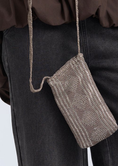 Saszetka Flesz Bag Srebrna