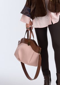 Torba Typu Shopper Rosa Różowa