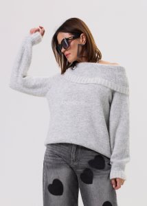 Sweter Esta Szary