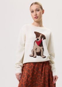 Sweter Puppy Mood Kremowy 