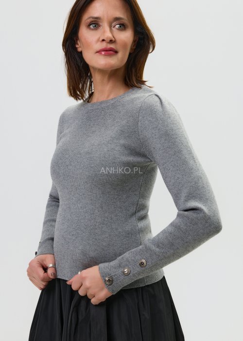 Sweter Boni Szary