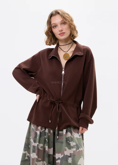 Bluza Virelle Soft Brązowa 