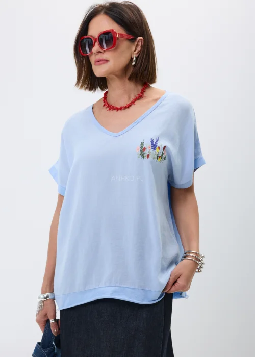 Bluzka Meadow Bloom Baby Blue 