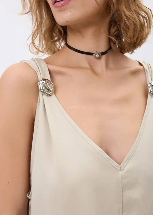 Choker Bloom Perłowy