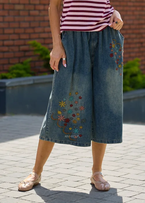 Spodenki Jeansowe Bauble Short Flores 