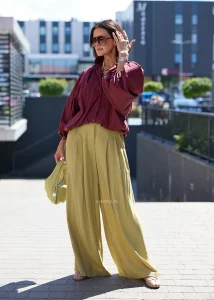 Spodnie Vondi Oliwkowe 