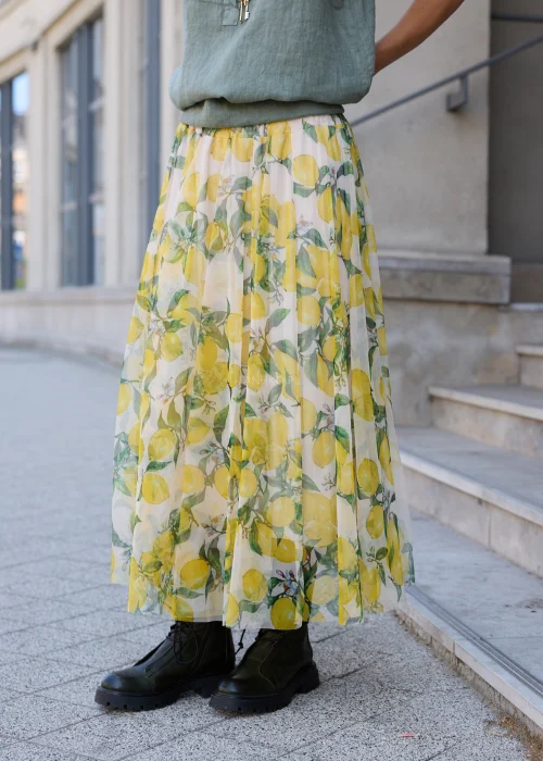Spódnica Lunareth Lemon Żółta 
